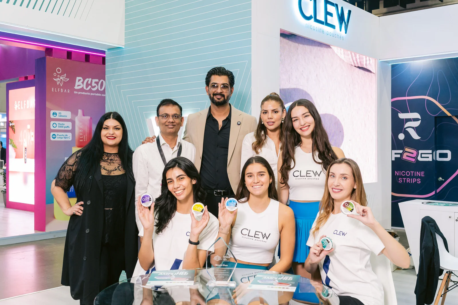 Cobertura evento internacional Clew — World Vaper Show 2025