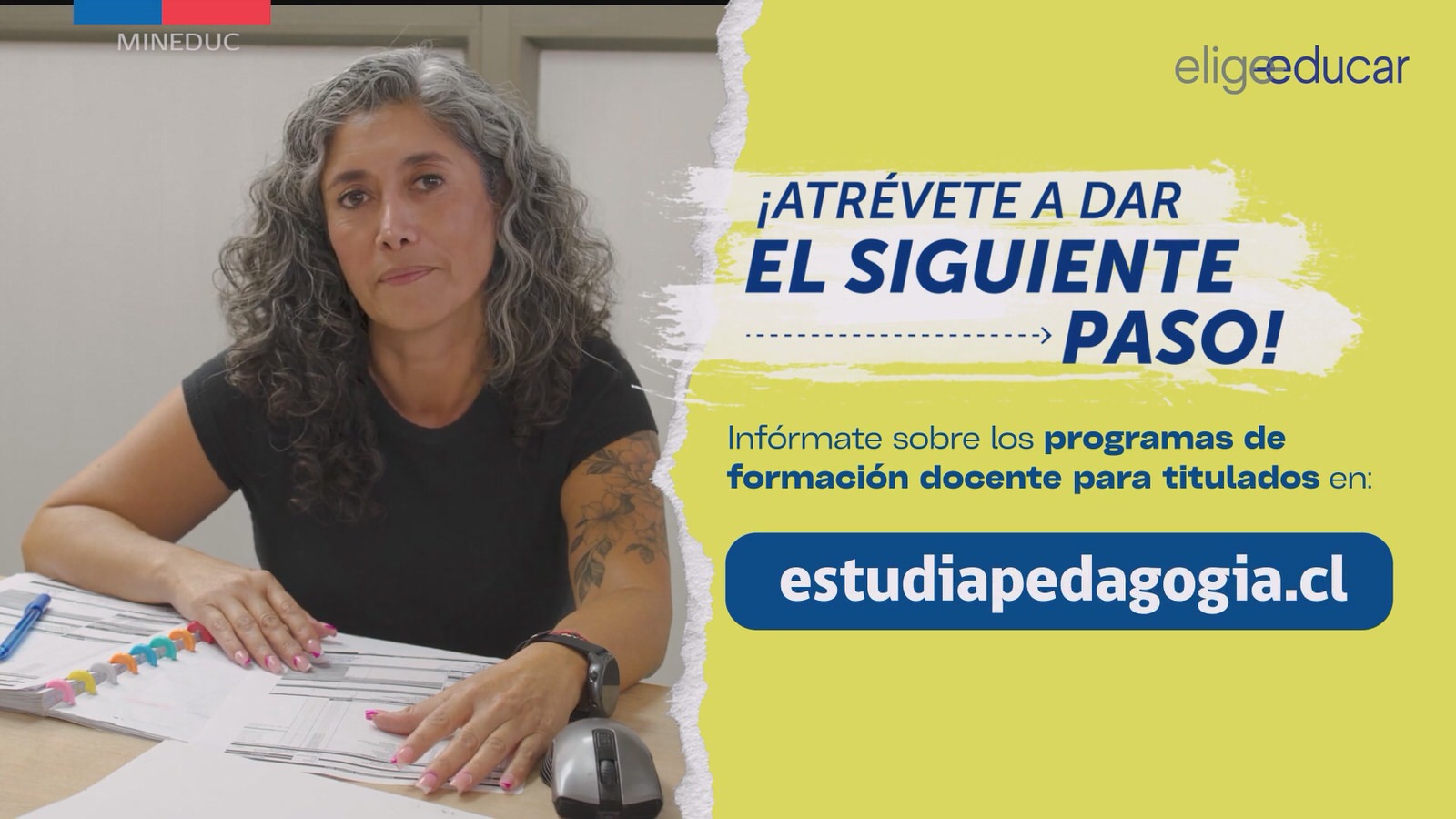 Campaña Elige Educar × Mineduc — video horizontal
