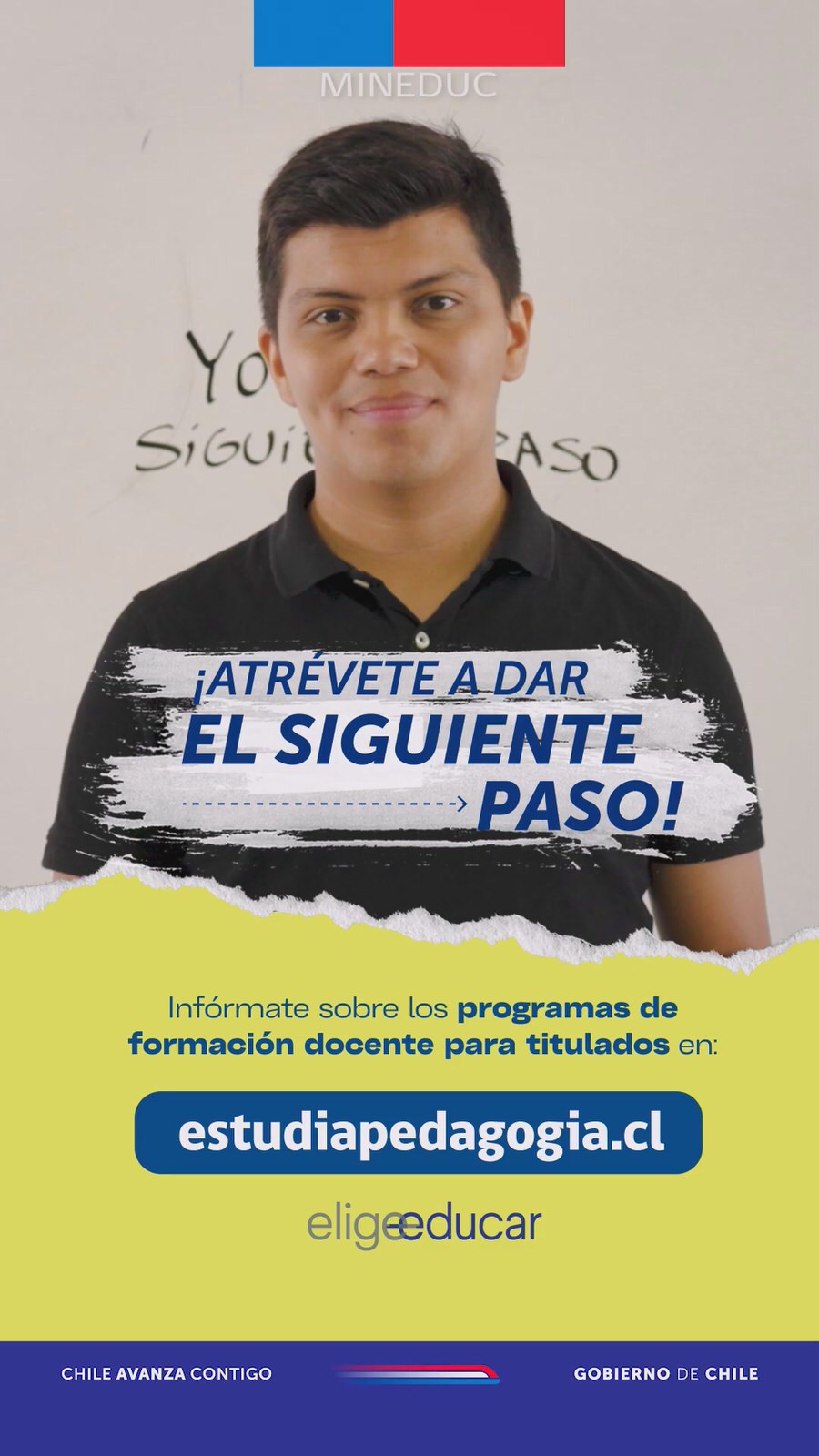 Campaña Elige Educar × Mineduc — video vertical