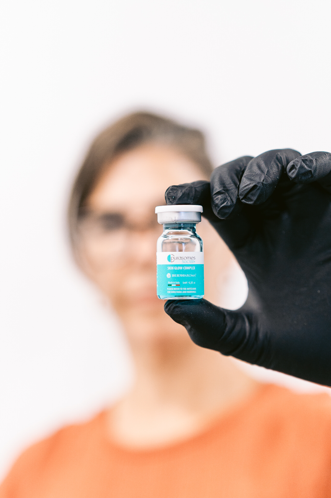 CDM Medical — Purasomes ampolla guantes negros blur